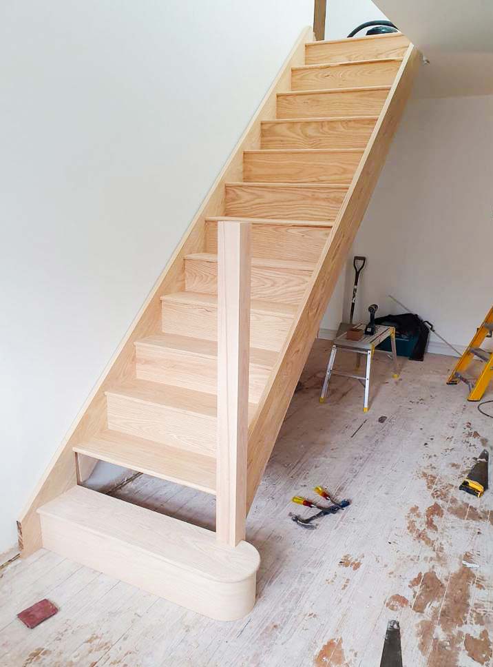 Custom Staircase - McNeil & Evans Joinery and Building