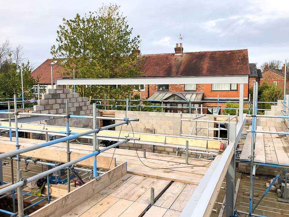 New build in Wilmslow – McNeil & Evans Joinery and Building